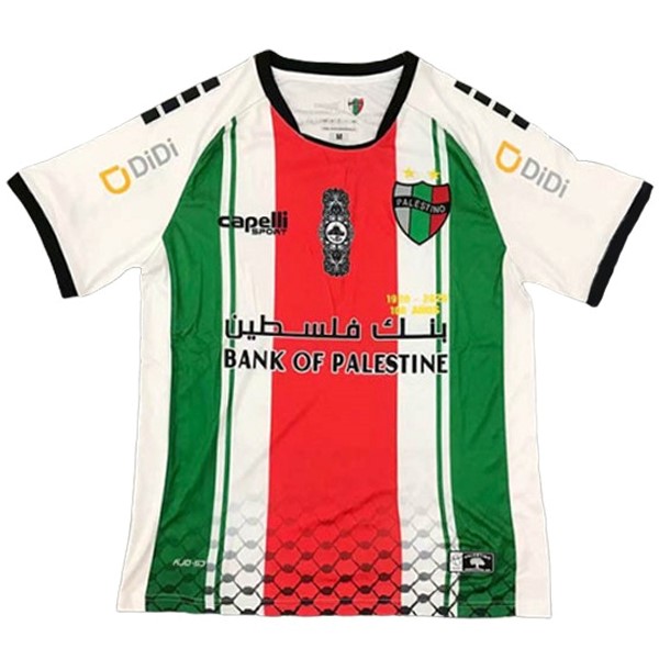 Tailandia Camiseta CD Palestino Segunda equipación 2020-2021 Blanco